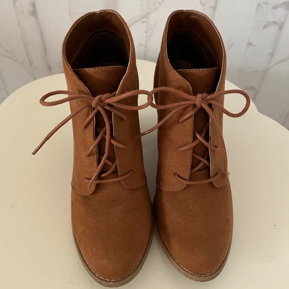 Call It Spring Lace-Up Booties - Picture 4 of 7